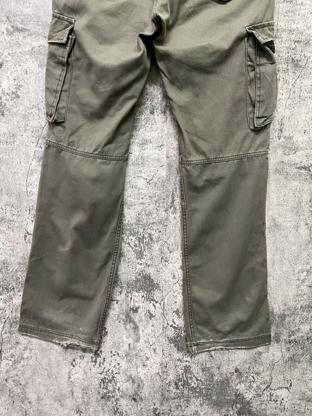Japanese Brand Japan BROWNY Multipocket Cargo Double Waist Low Rise Pants Size US 30 / EU 46 - 16 Thumbnail