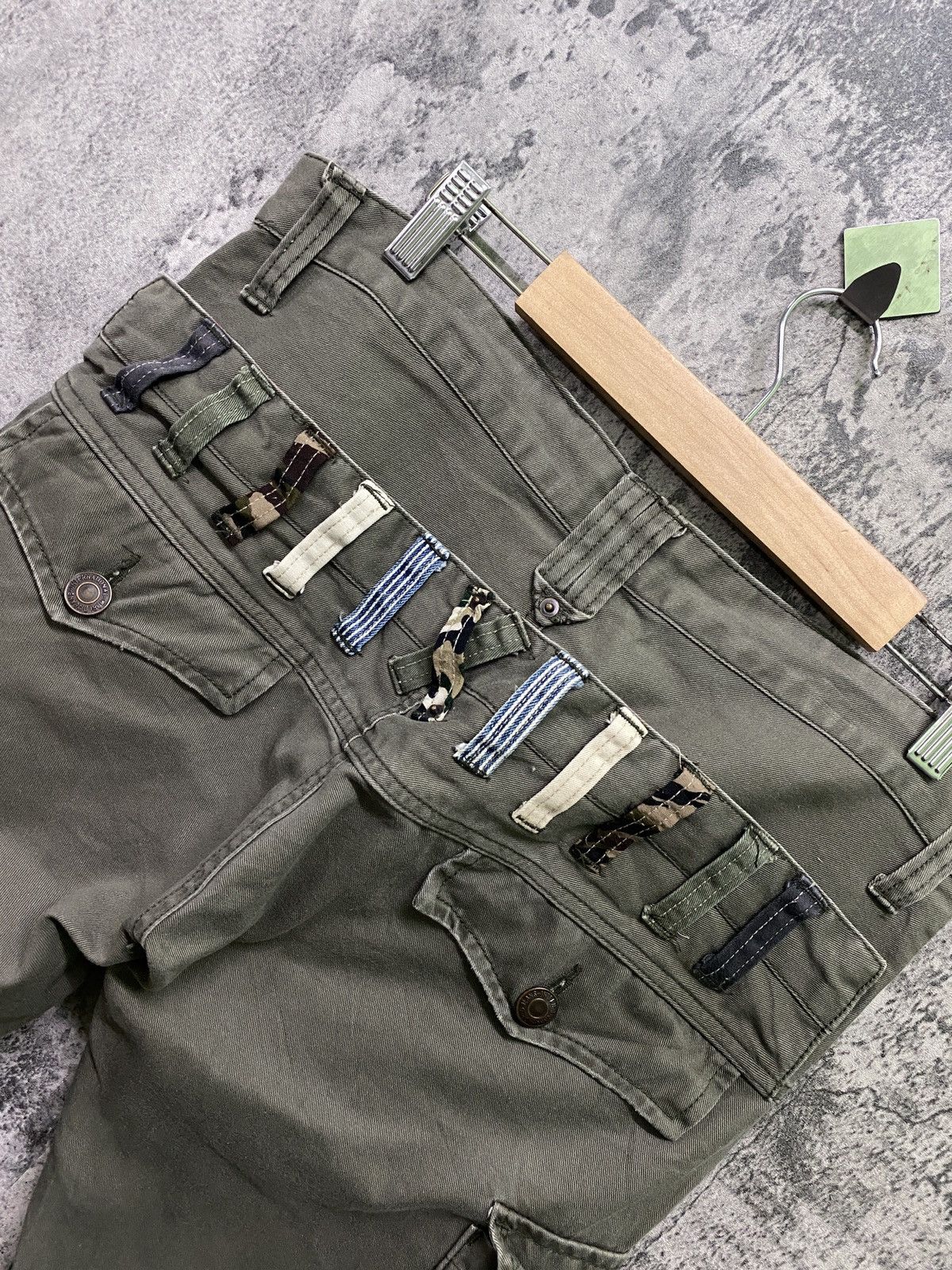 Japanese Brand Japan BROWNY Multipocket Cargo Double Waist Low Rise Pants Size US 30 / EU 46 - 17 Thumbnail
