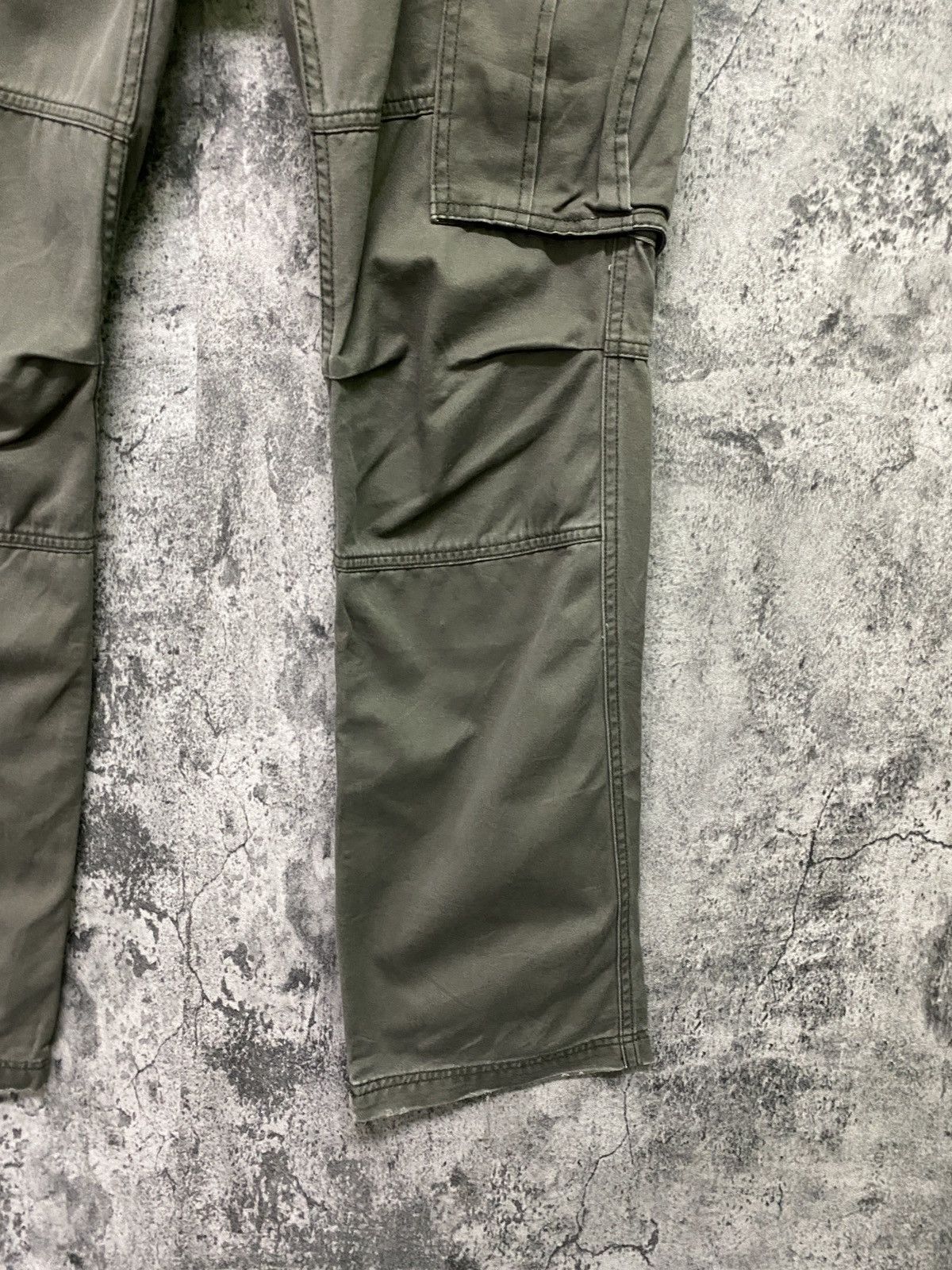 Japanese Brand Japan BROWNY Multipocket Cargo Double Waist Low Rise Pants Size US 30 / EU 46 - 6 Thumbnail