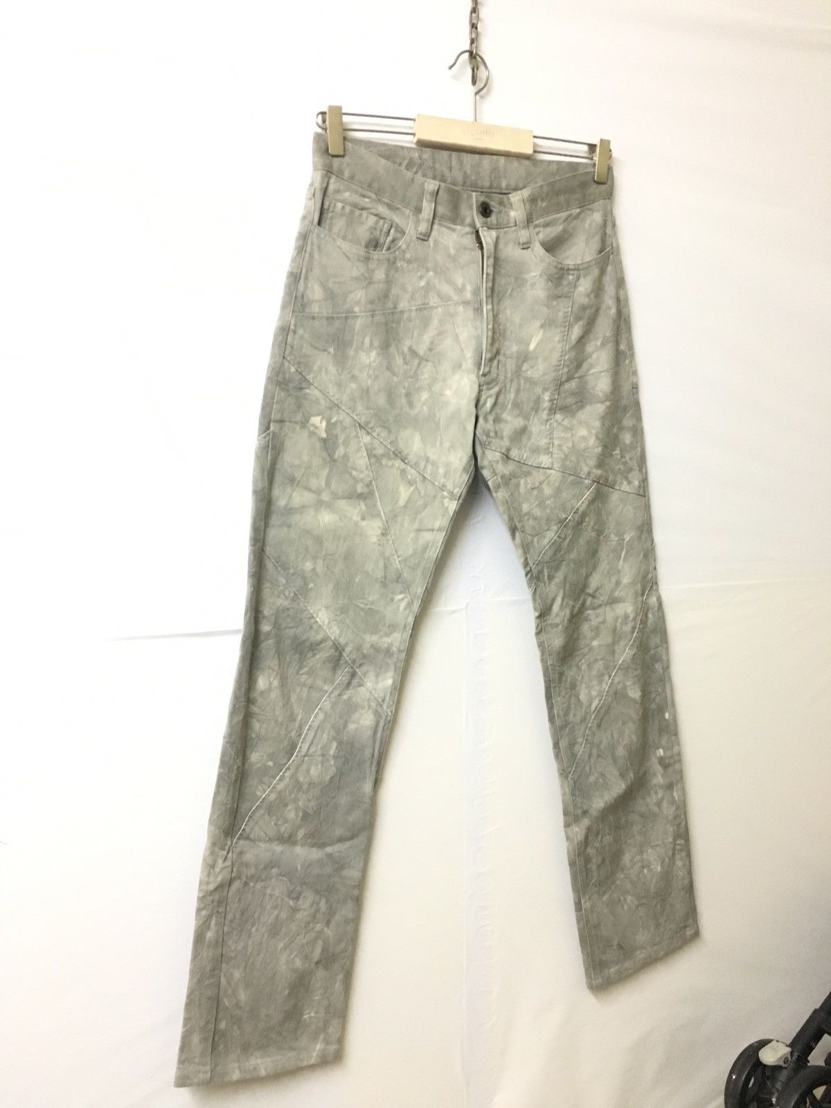 Japanese Brand RUPERT stone wash patchwork inspired kapital Size US 30 / EU 46 - 6 Thumbnail