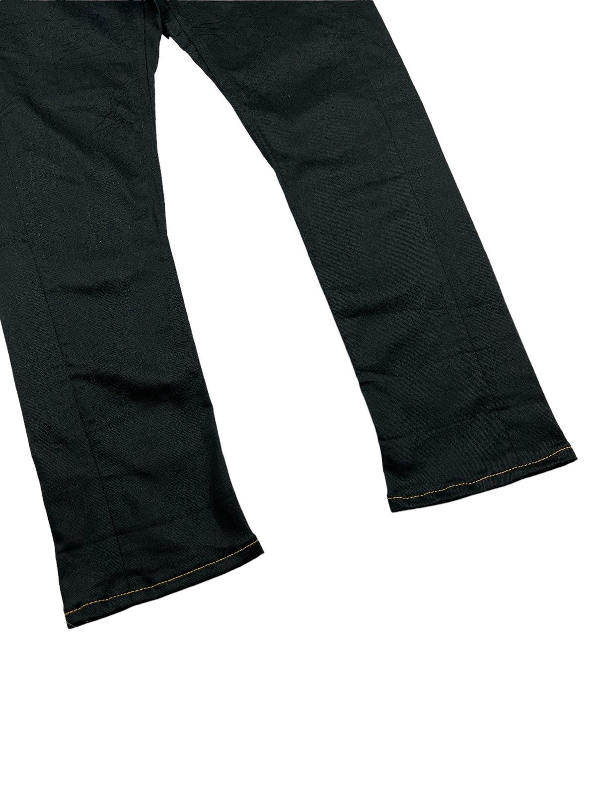 Japanese Brand Adamite 🇯🇵 Zig-Zag Stitching Pattern Slim Denim Undercover Size US 30 / EU 46 - 5 Thumbnail