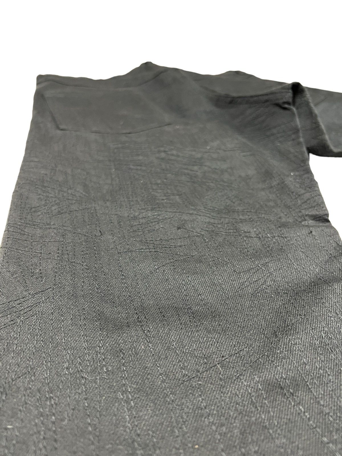 Japanese Brand Adamite 🇯🇵 Zig-Zag Stitching Pattern Slim Denim Undercover Size US 30 / EU 46 - 7 Thumbnail