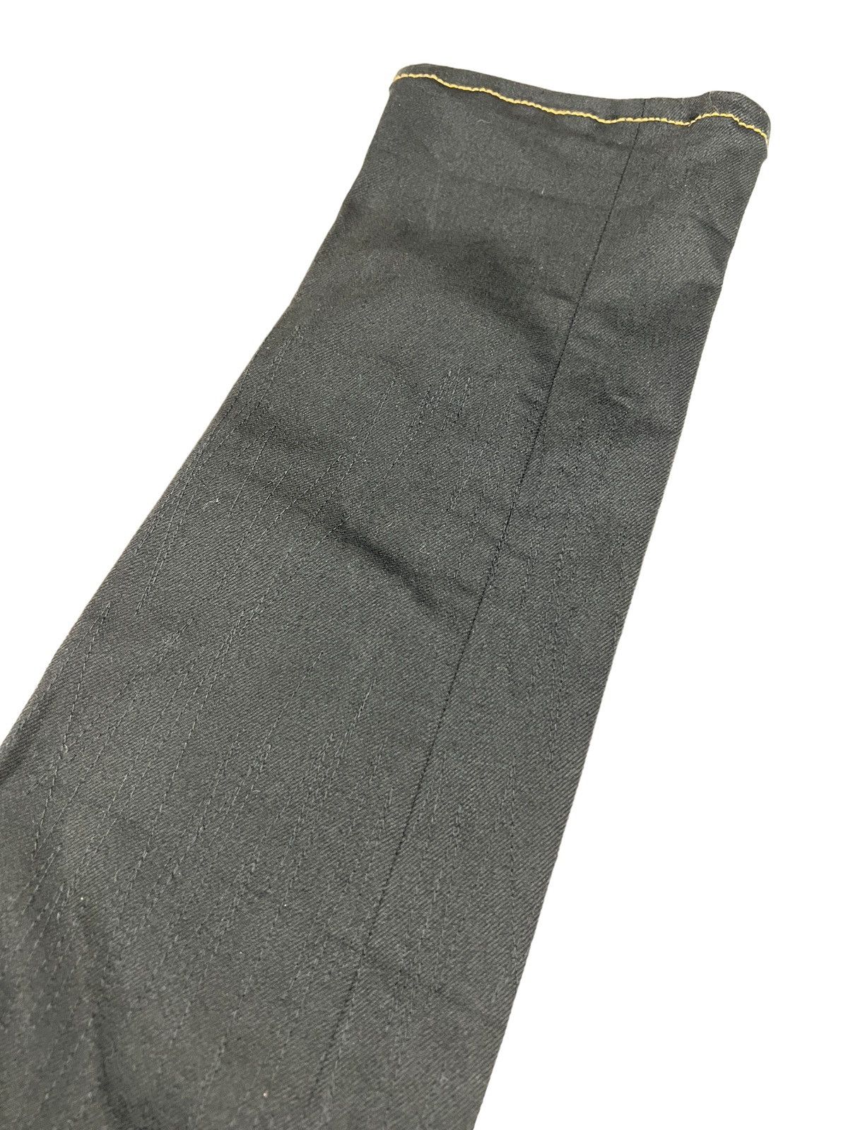 Japanese Brand Adamite 🇯🇵 Zig-Zag Stitching Pattern Slim Denim Undercover Size US 30 / EU 46 - 12 Thumbnail