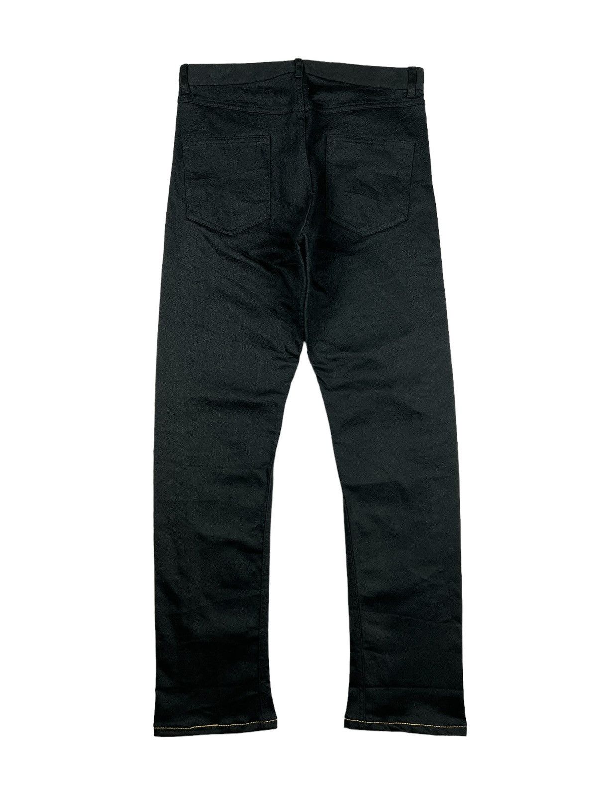 Japanese Brand Adamite 🇯🇵 Zig-Zag Stitching Pattern Slim Denim Undercover Size US 30 / EU 46 - 4 Thumbnail