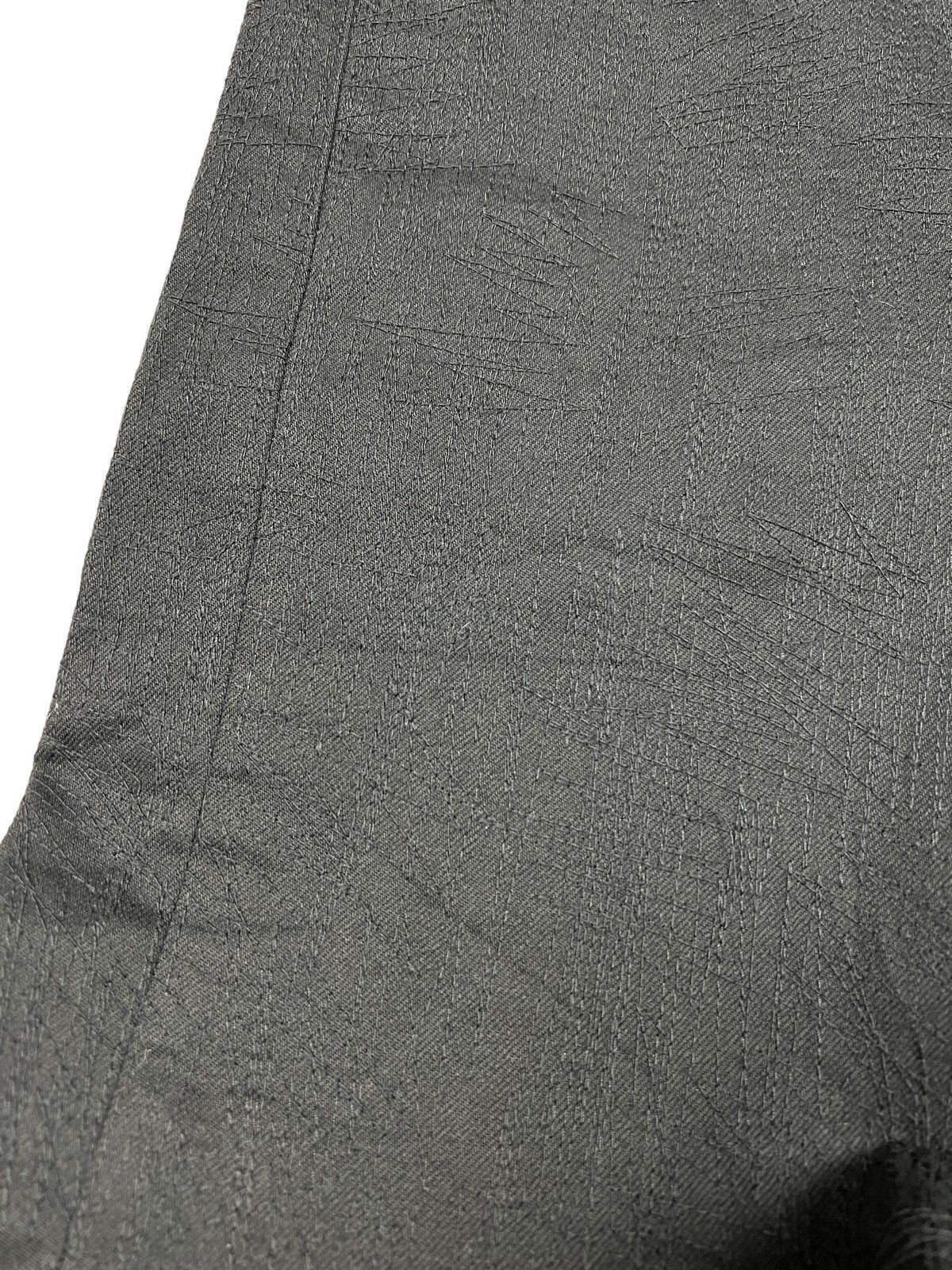 Japanese Brand Adamite 🇯🇵 Zig-Zag Stitching Pattern Slim Denim Undercover Size US 30 / EU 46 - 9 Thumbnail