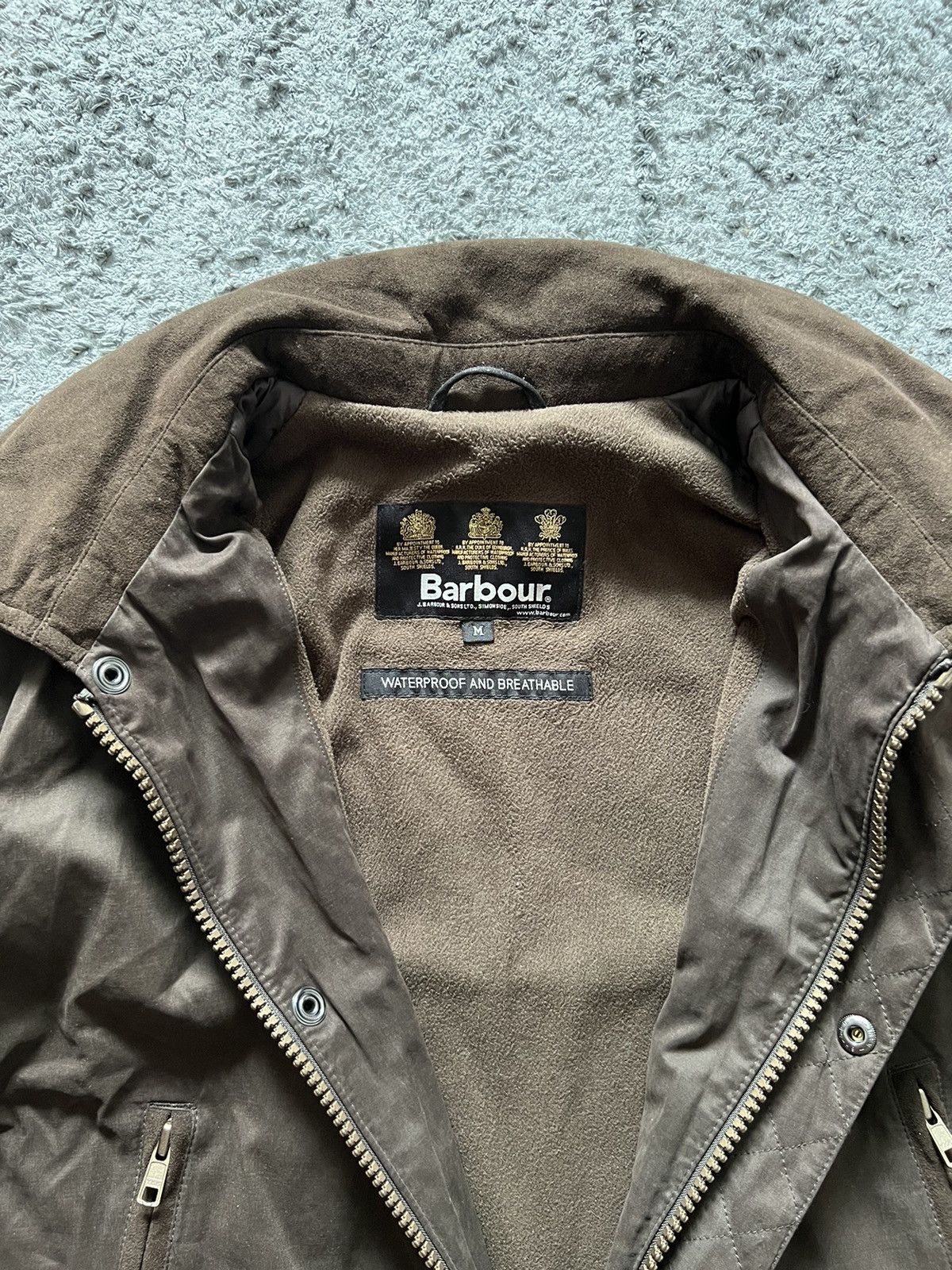 BARBOUR VINTAGE CLASSIC WAX CARE GUIDE JACKET