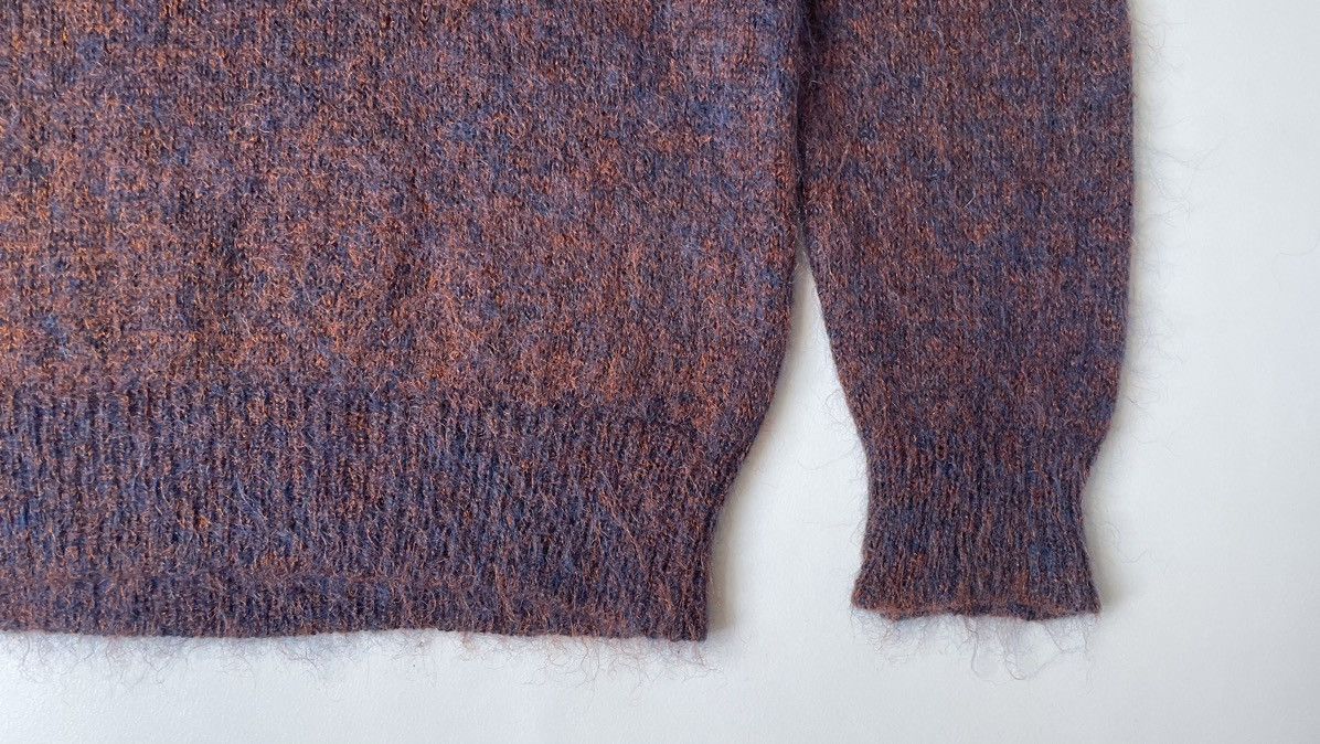 Dries Van Noten Bronze/Blue Mohair Sweater Size US L / EU 52-54 / 3 - 11 Thumbnail