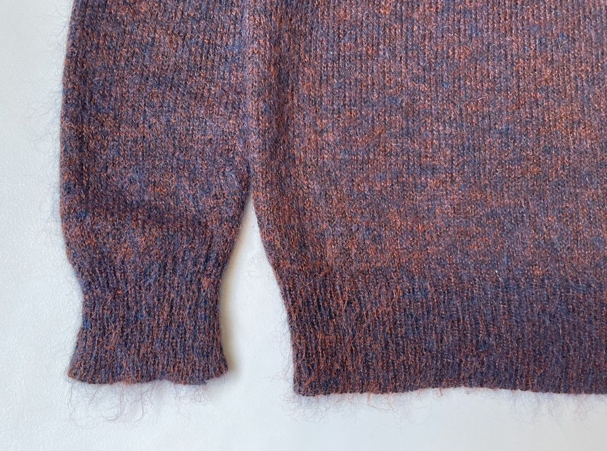 Dries Van Noten Bronze/Blue Mohair Sweater Size US L / EU 52-54 / 3 - 5 Thumbnail
