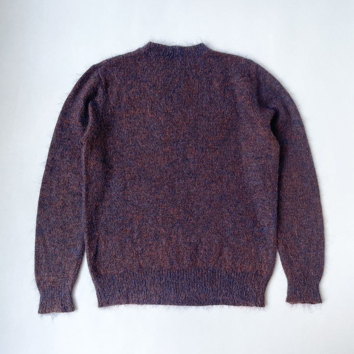 Dries Van Noten Bronze/Blue Mohair Sweater Size US L / EU 52-54 / 3 - 7 Thumbnail