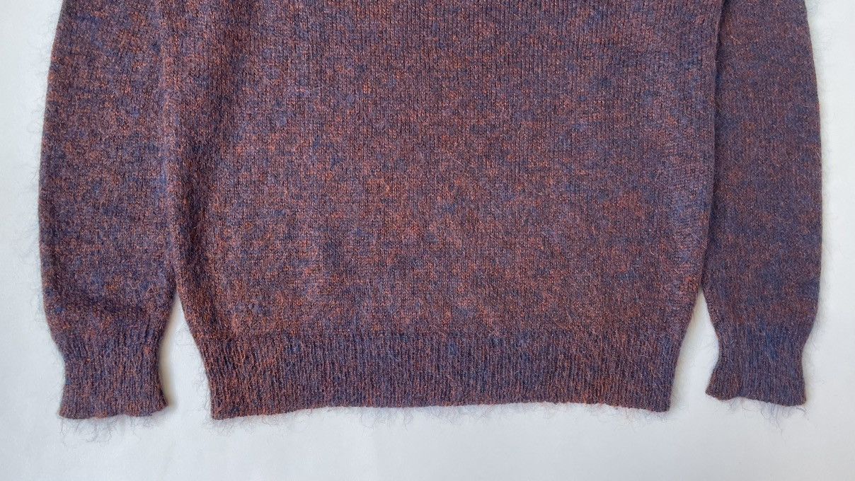 Dries Van Noten Bronze/Blue Mohair Sweater Size US L / EU 52-54 / 3 - 4 Thumbnail