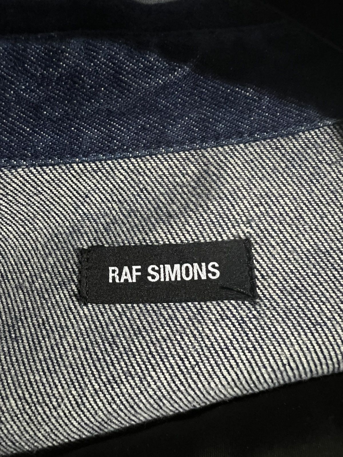 Raf Simons Raf Simons Straight Fit Denim Jacket with logo Size US M / EU 48-50 / 2 - 6 Thumbnail