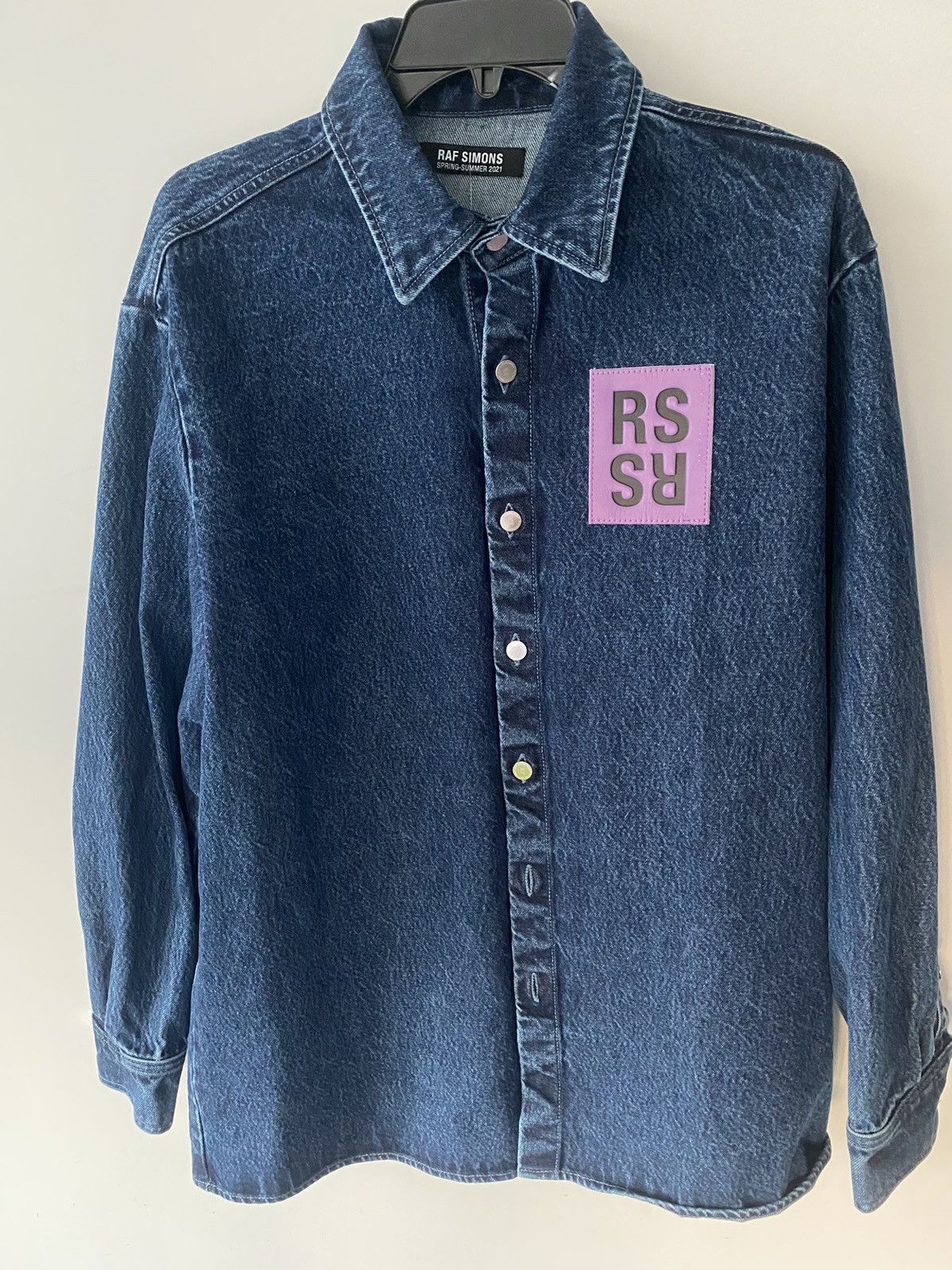 Raf Simons Raf Simons Straight Fit Denim Jacket with logo Size US M / EU 48-50 / 2 - 4 Thumbnail