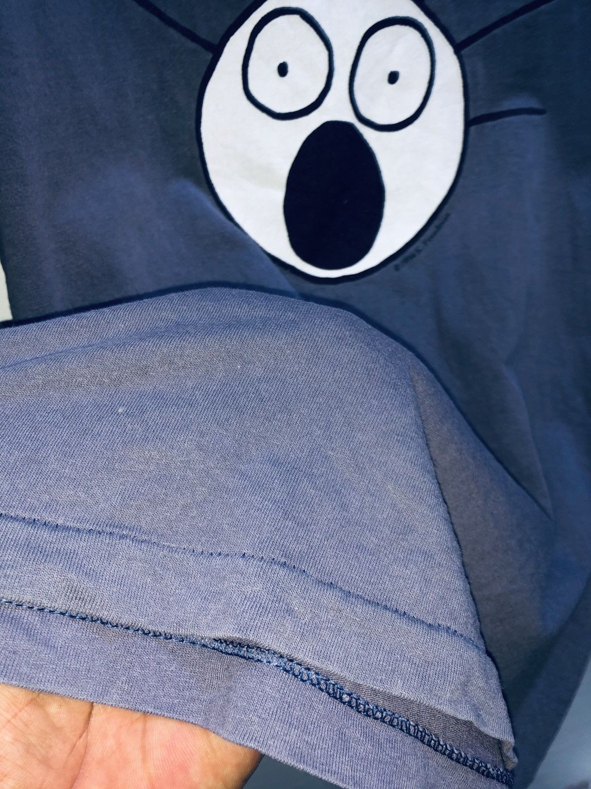 Levi's × Levi's Vintage Clothing Vintage 90s SCARED GUY x LEVIS tees copyright 1994 Size US L / EU 52-54 / 3 - 9 Thumbnail