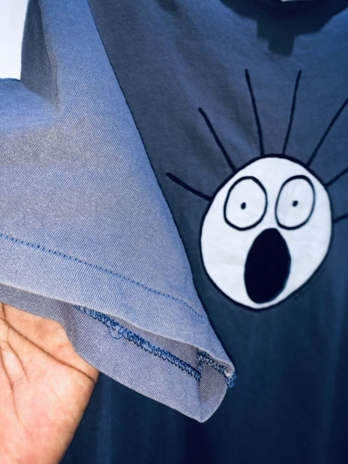 Levi's × Levi's Vintage Clothing Vintage 90s SCARED GUY x LEVIS tees copyright 1994 Size US L / EU 52-54 / 3 - 5 Thumbnail