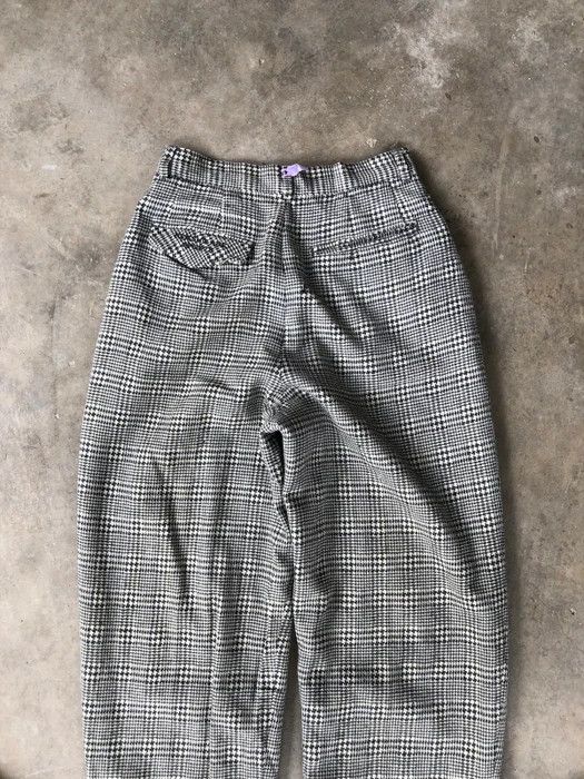 Japanese Brand × Kensho Abe Japanese Brand Kensho Abe Plaid Tartan Baggy Wool Pant Size US 26 / EU 42 - 6 Thumbnail