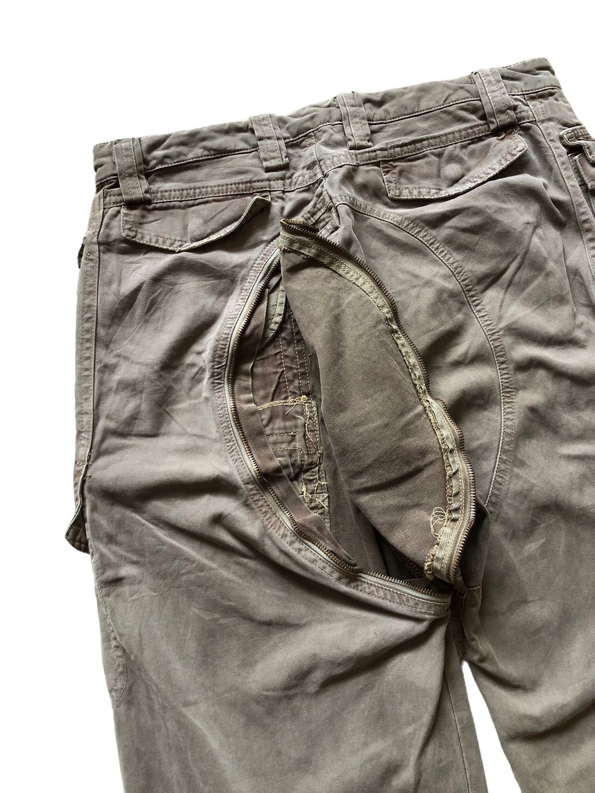 Vintage 2000s Mason’s Multi-pocket Cargo Optimum Zip pants Size US 30 / EU 46 - 7 Thumbnail
