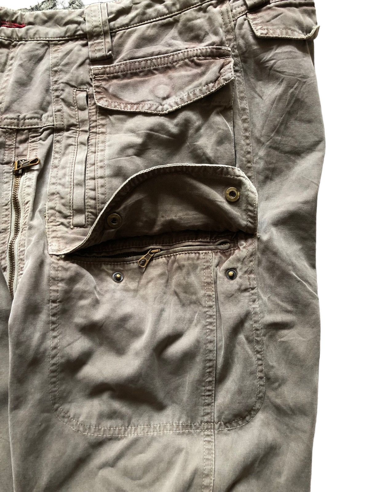 Vintage 2000s Mason’s Multi-pocket Cargo Optimum Zip pants Size US 30 / EU 46 - 11 Thumbnail