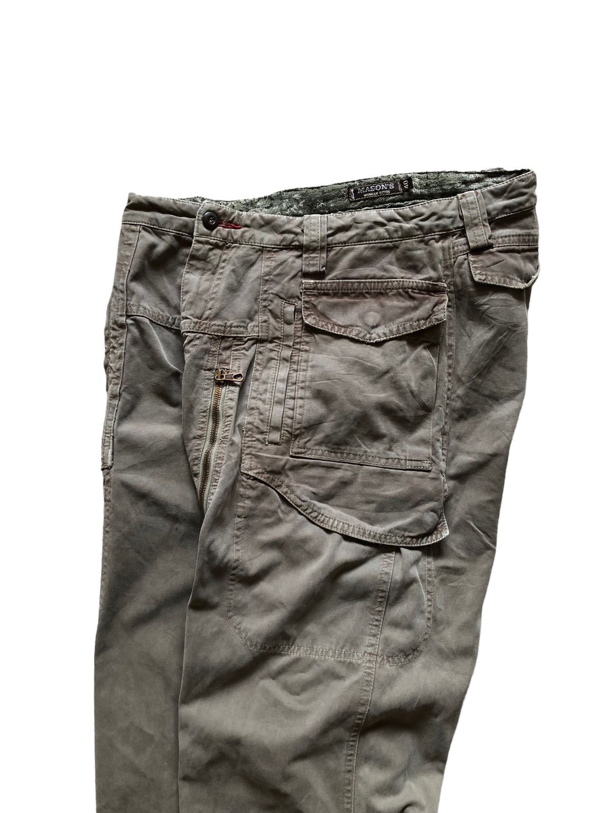 Vintage 2000s Mason’s Multi-pocket Cargo Optimum Zip pants Size US 30 / EU 46 - 10 Thumbnail