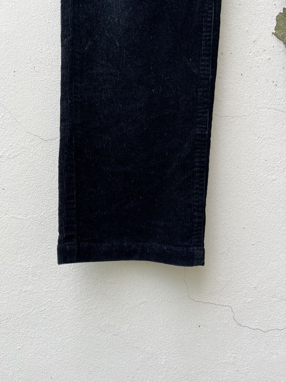 Vintage Vintage Yohji Yamamoto AAR Durban Black Corduroy Pant Size US 31 - 10 Thumbnail