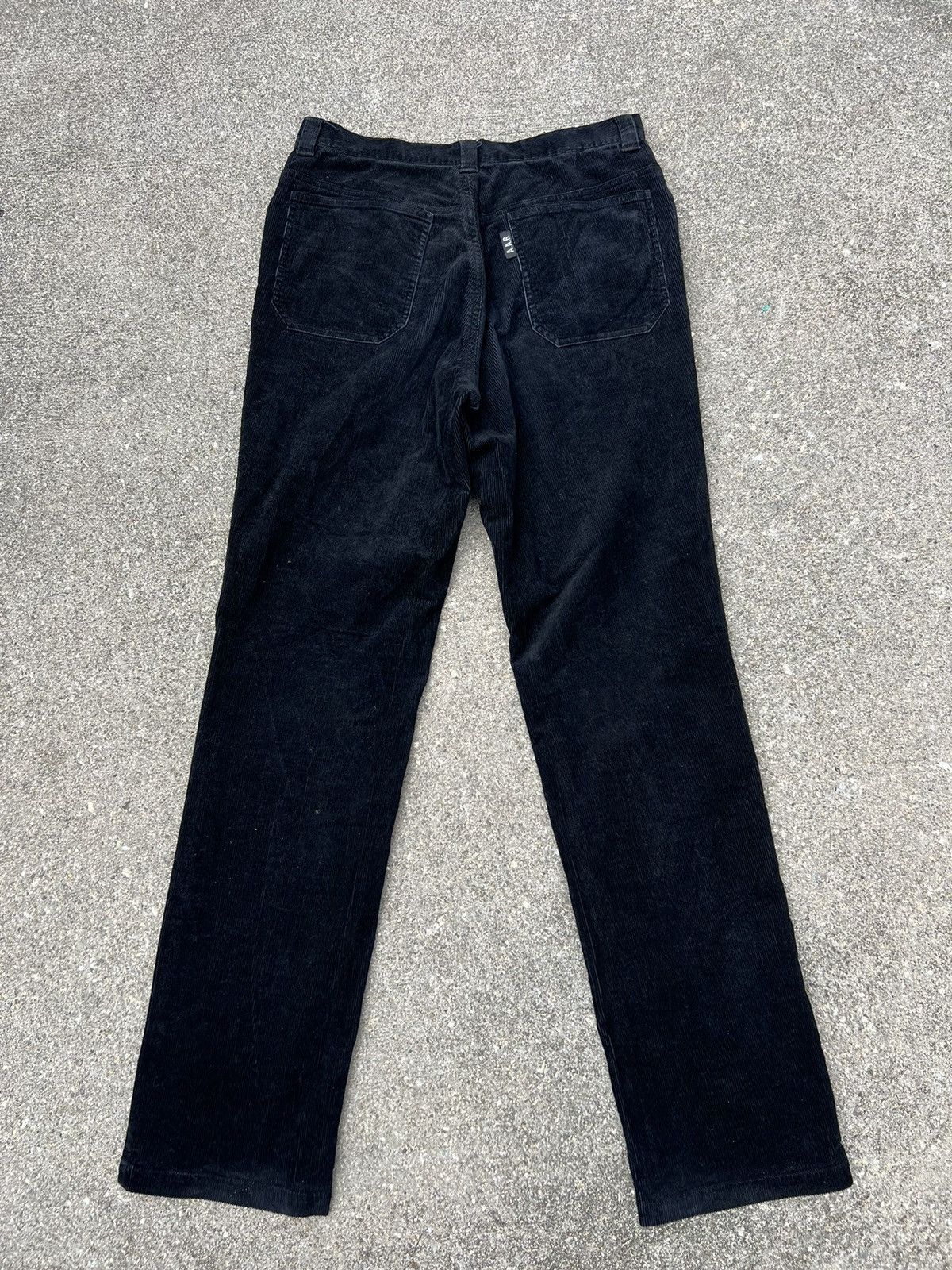 Vintage Vintage Yohji Yamamoto AAR Durban Black Corduroy Pant Size US 31 - 5 Thumbnail