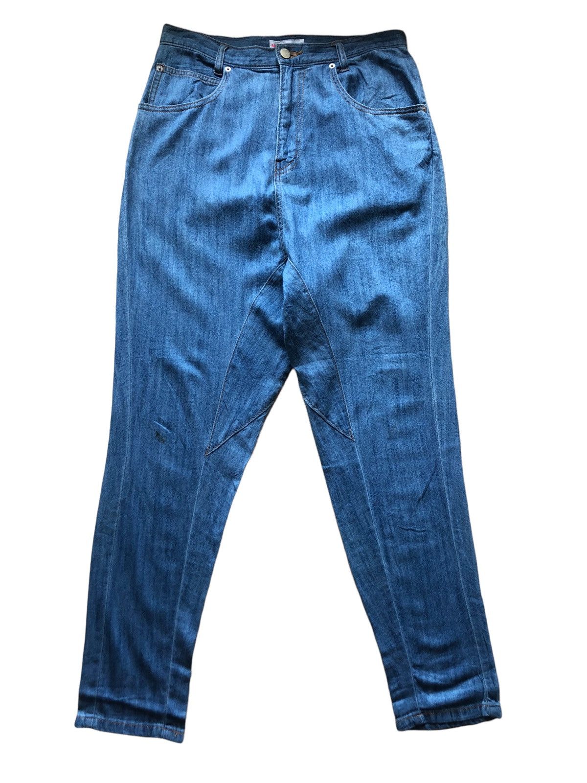 Ne-Net 2000s Ne-net Animal Pack Drop Crotch Soft Denim Pant Size US 30 / EU 46 - 3 Thumbnail