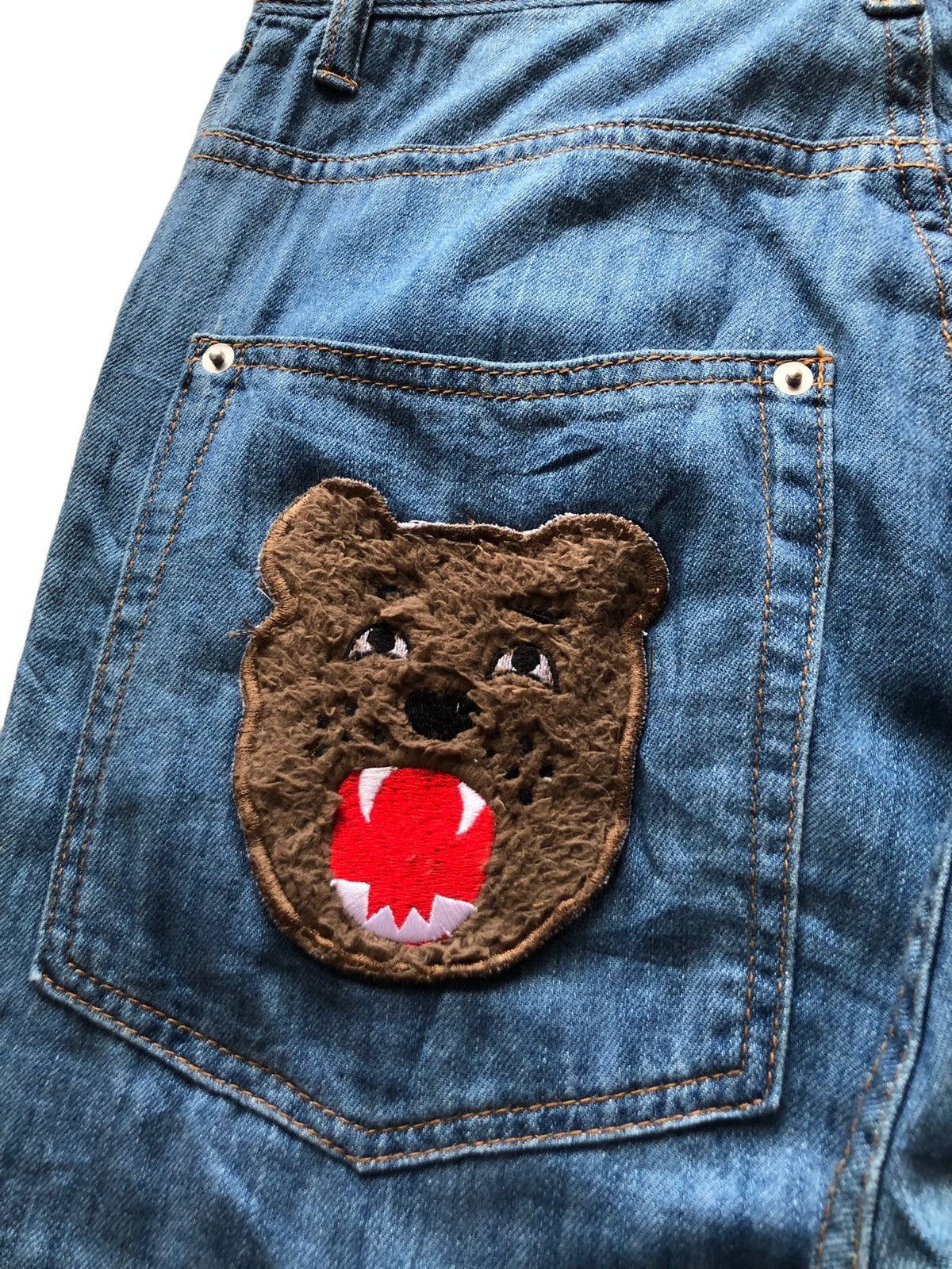 Ne-Net 2000s Ne-net Animal Pack Drop Crotch Soft Denim Pant Size US 30 / EU 46 - 7 Thumbnail