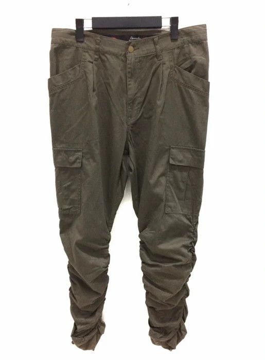 Japanese Brand DOMINATE HANDCRAFTED Twisted Leg Trousers Cargo Pant Size US 34 / EU 50 - 1 Thumbnail