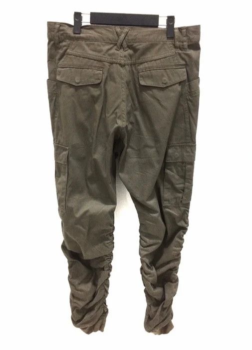 Japanese Brand DOMINATE HANDCRAFTED Twisted Leg Trousers Cargo Pant Size US 34 / EU 50 - 4 Thumbnail