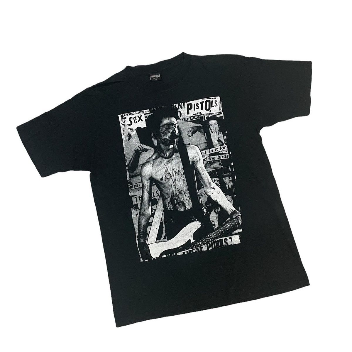 Band Tees Vintage Sex Pistols Sid Vicious PunkStyle Tees Size US M / EU 48-50 / 2 - 6 Thumbnail