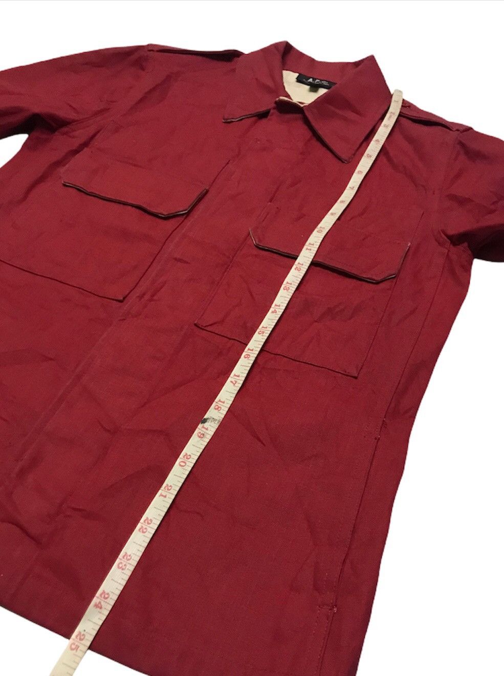 A.P.C. A.P.C shirts jacket Size US S / EU 44-46 / 1 - 9 Thumbnail