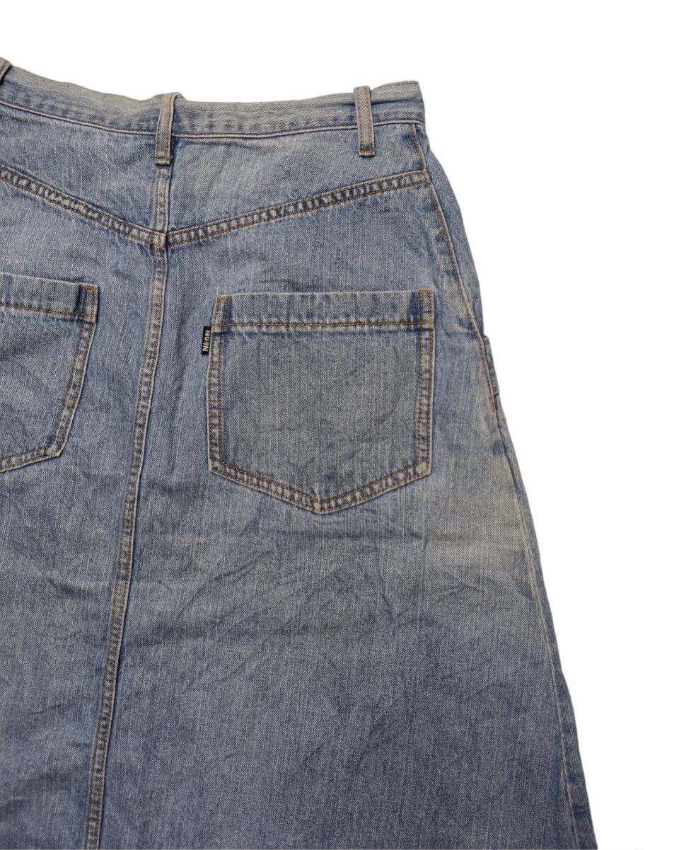 Issey Miyake × Japanese Brand × Ne-Net Ne-Net Denim Skirt Size 27" / US 4 / IT 40 - 7 Thumbnail