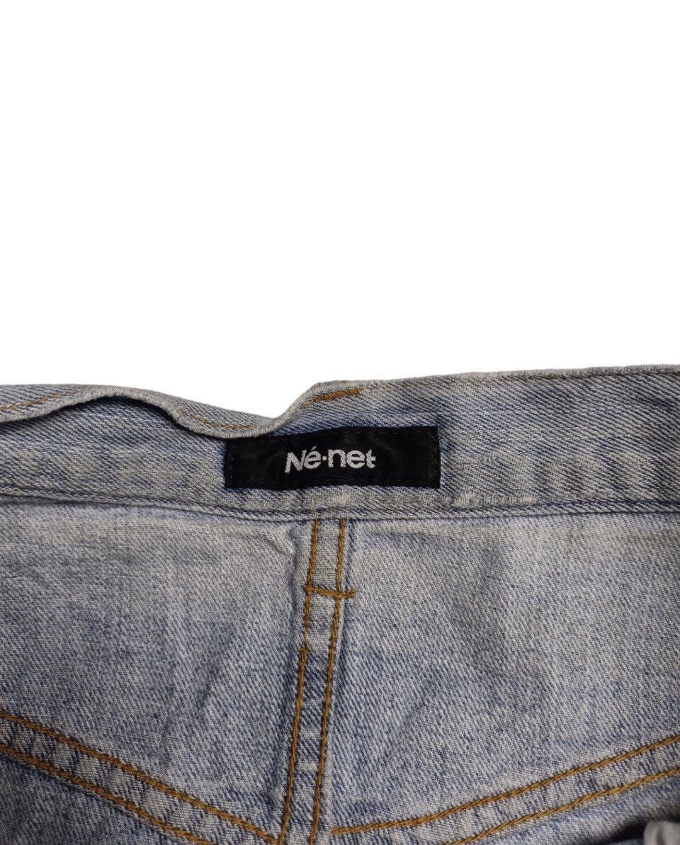 Issey Miyake × Japanese Brand × Ne-Net Ne-Net Denim Skirt Size 27" / US 4 / IT 40 - 11 Thumbnail