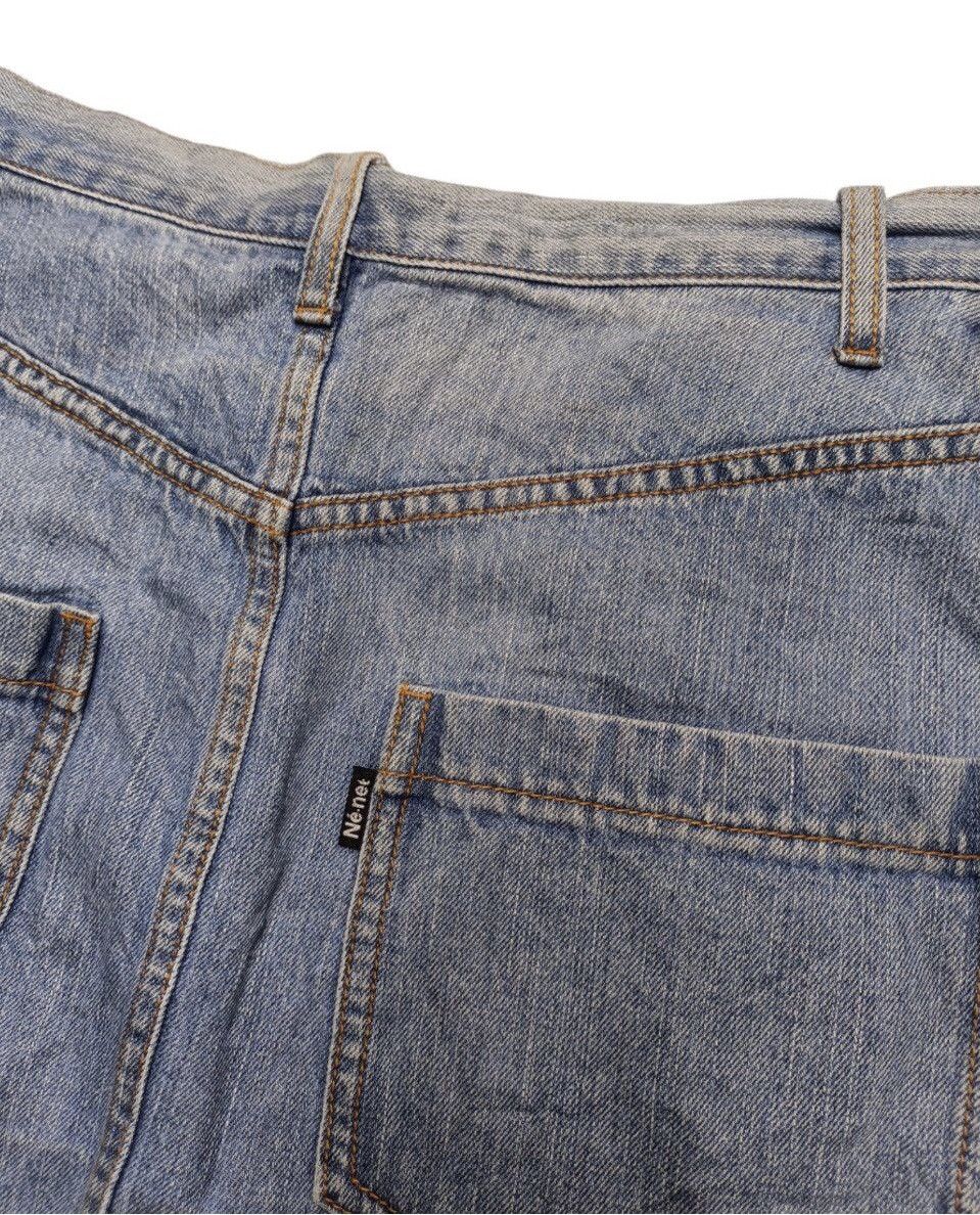 Issey Miyake × Japanese Brand × Ne-Net Ne-Net Denim Skirt Size 27" / US 4 / IT 40 - 9 Thumbnail
