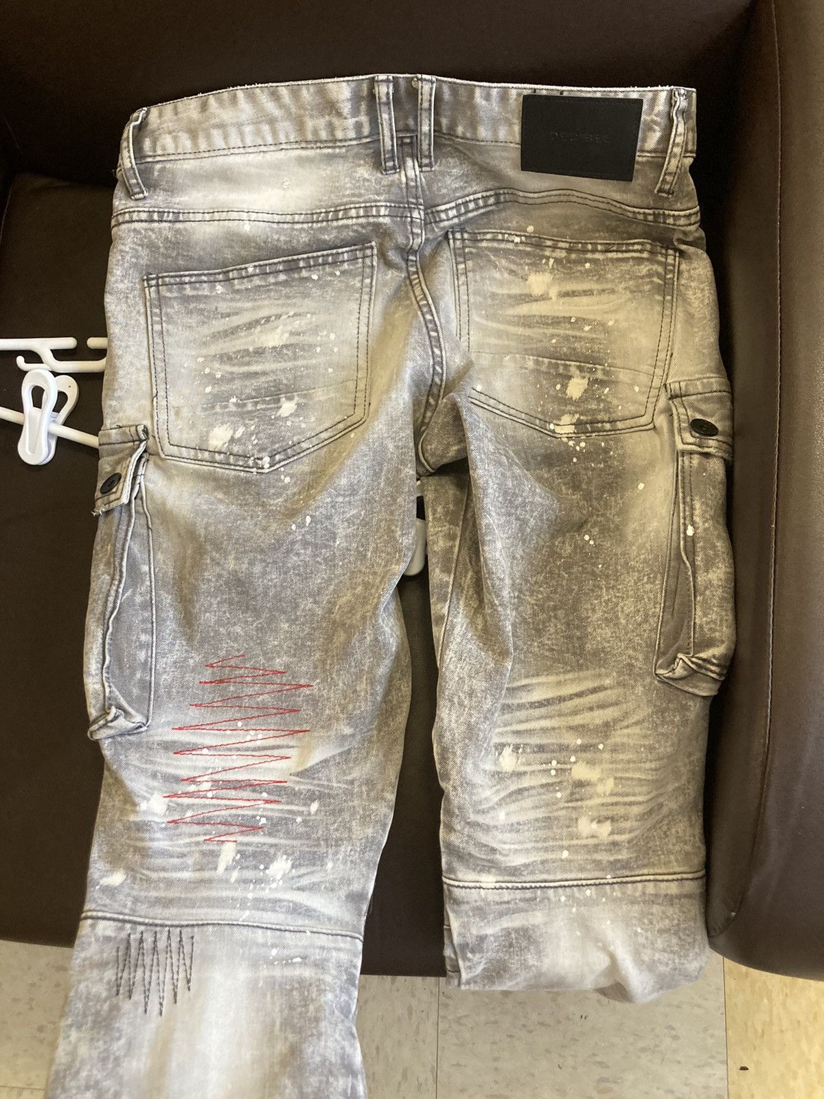 MNML Skinny Cargo Denim Size US 30 / EU 46 - 9 Thumbnail