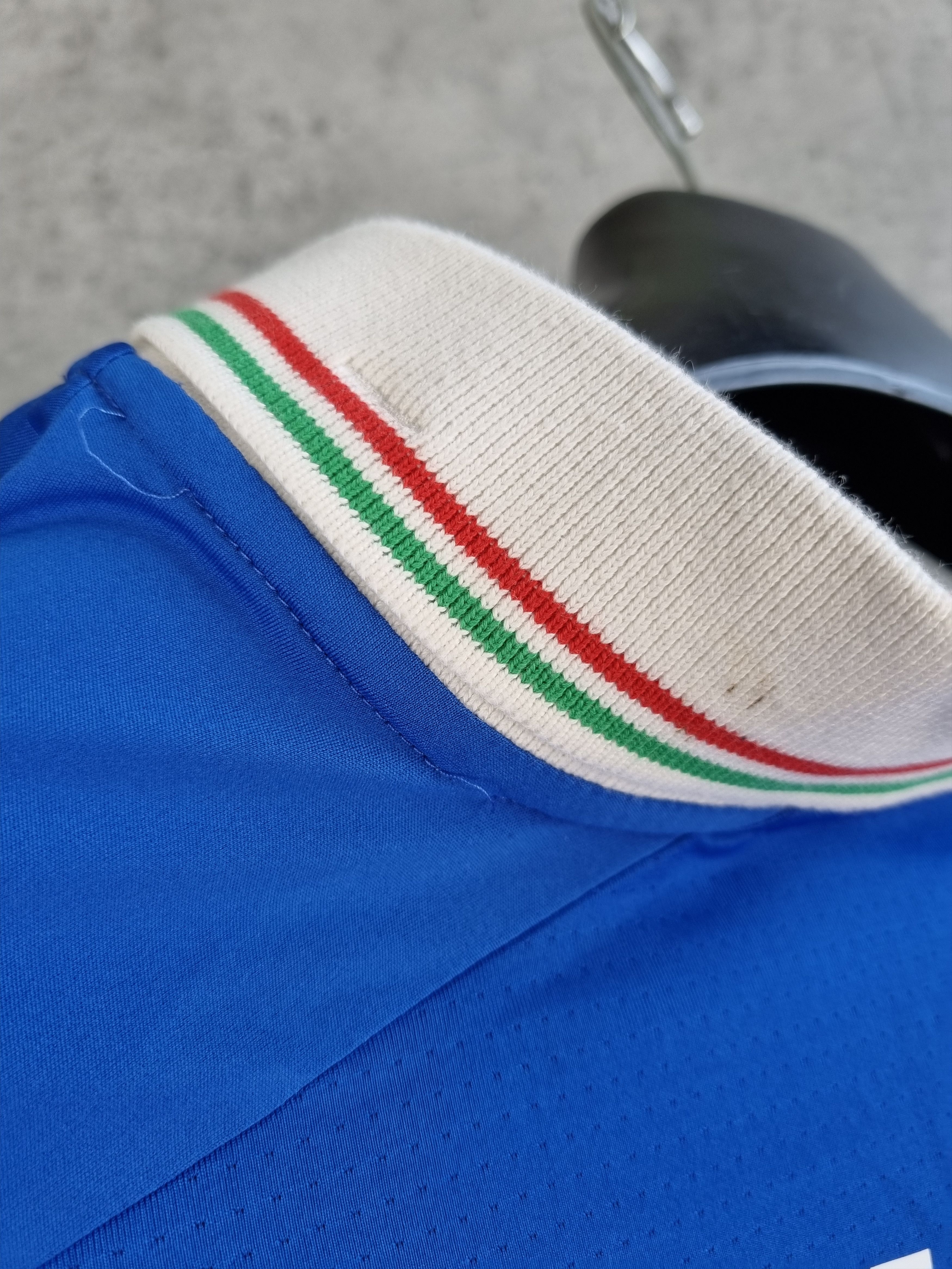Vintage Rare Simone Feudi #5 Puma Italy Team Soccer Jersey Size US L / EU 52-54 / 3 - 12 Thumbnail