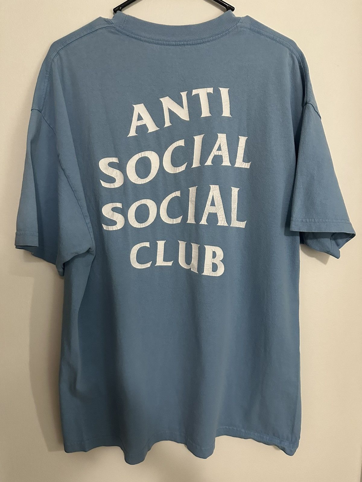 Anti Social Social Club Anti Social Social Club Blue Logo Tee Size US XL / EU 56 / 4 - 3 Thumbnail