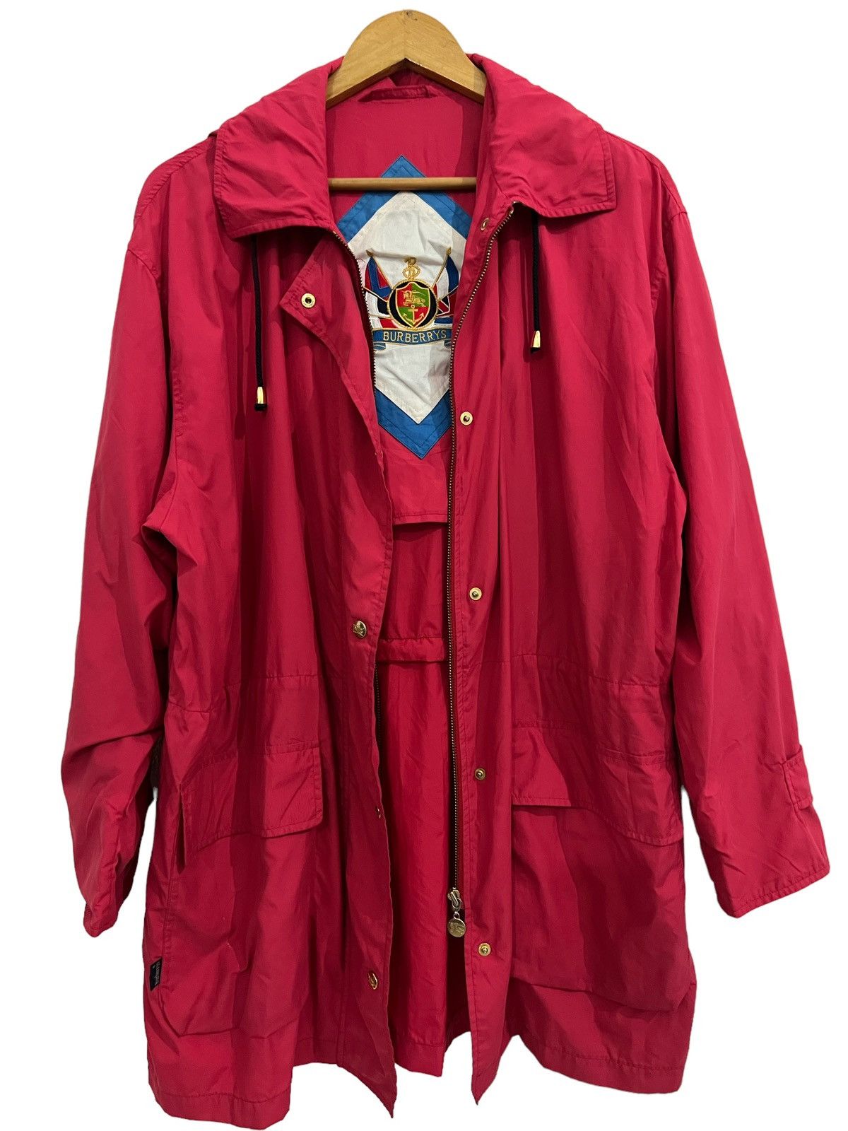 Burberry VINTAGE BURBERRYS HOODIE JACKET Size US M / EU 48-50 / 2 - 1 Thumbnail