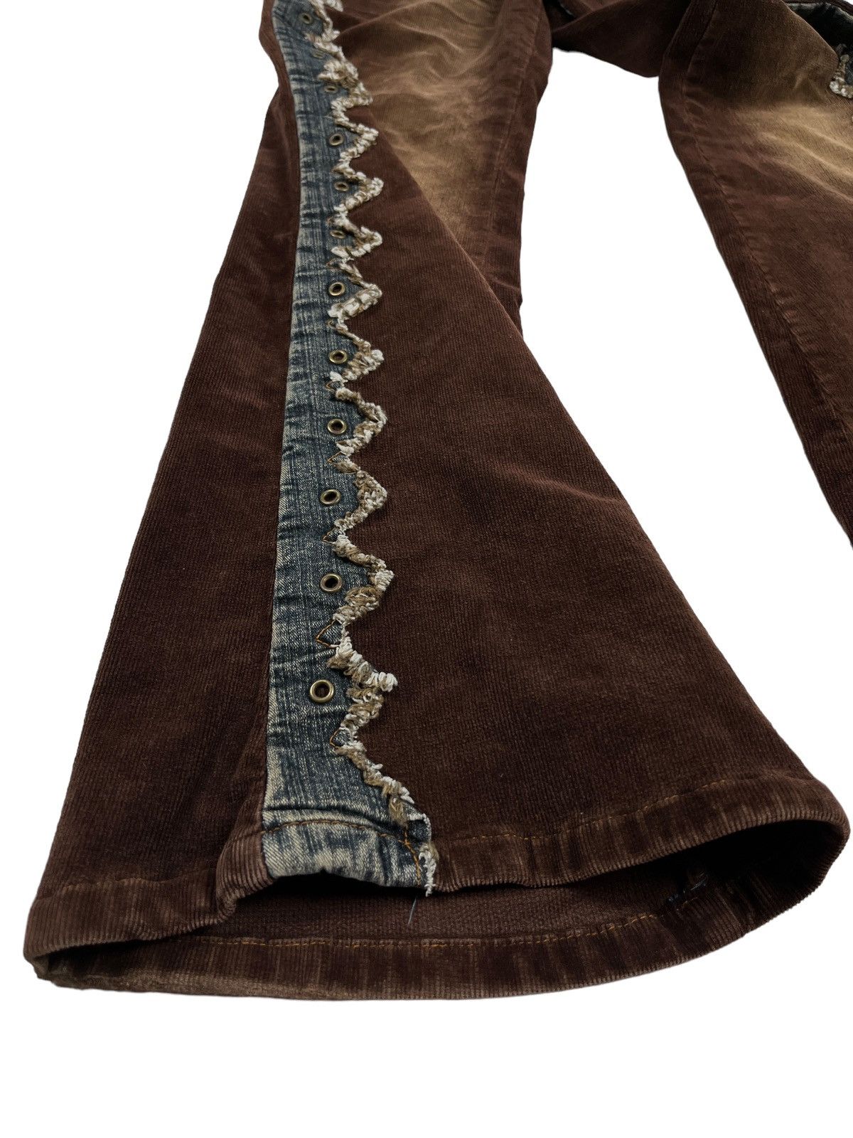 Cowboy Equipment Vintage Japanese Cowboy Corduroy Flared Jeans Size 30" / US 8 / IT 44 - 3 Thumbnail