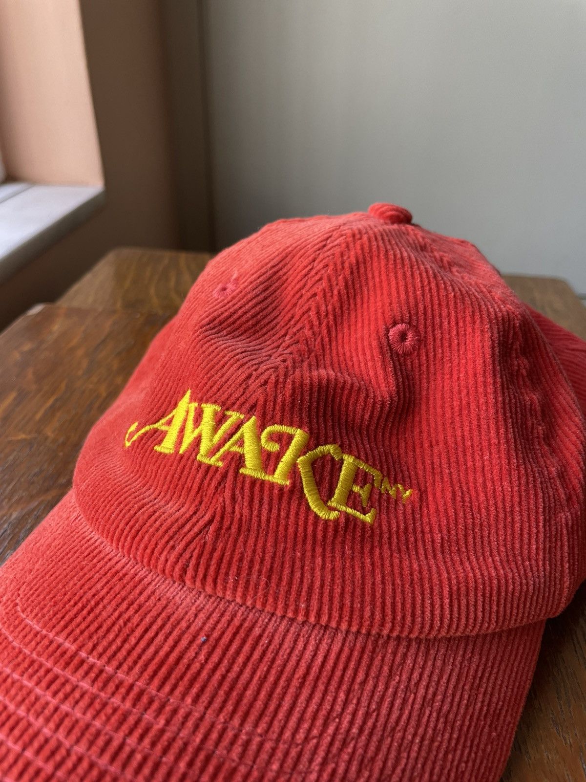 Awake NY Awake NY adjustable 6 panel corduroy dad cap Size ONE SIZE - 2 Thumbnail