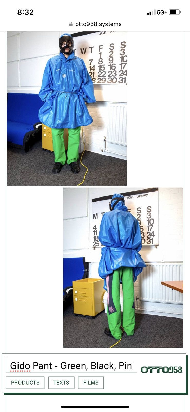 otto958 gido pants