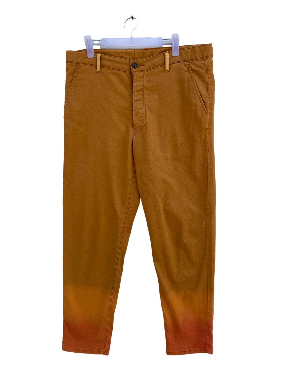 image of Frapbois Aloha Two Tone Pant in Yellow, Men's (Size 35)