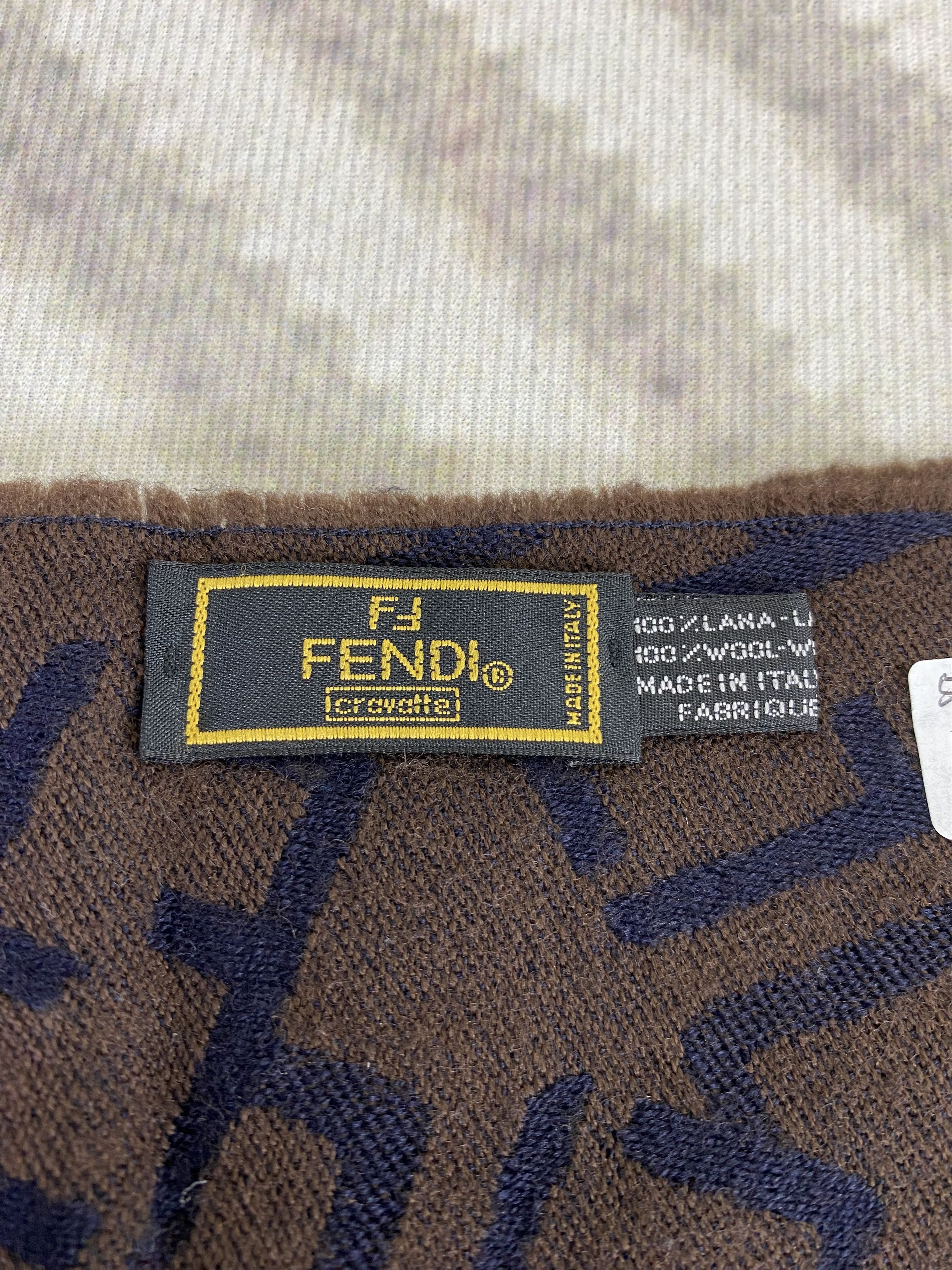 Fendi Vintage Fendi Scarf / Muffler / Neckwear Size ONE SIZE - 5 Thumbnail
