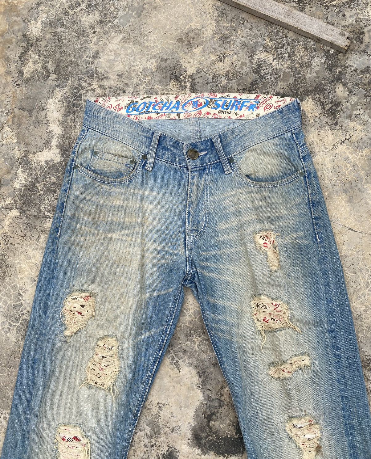 Gotcha Gotcha Distressed Pant Size US 32 / EU 48 - 4 Thumbnail