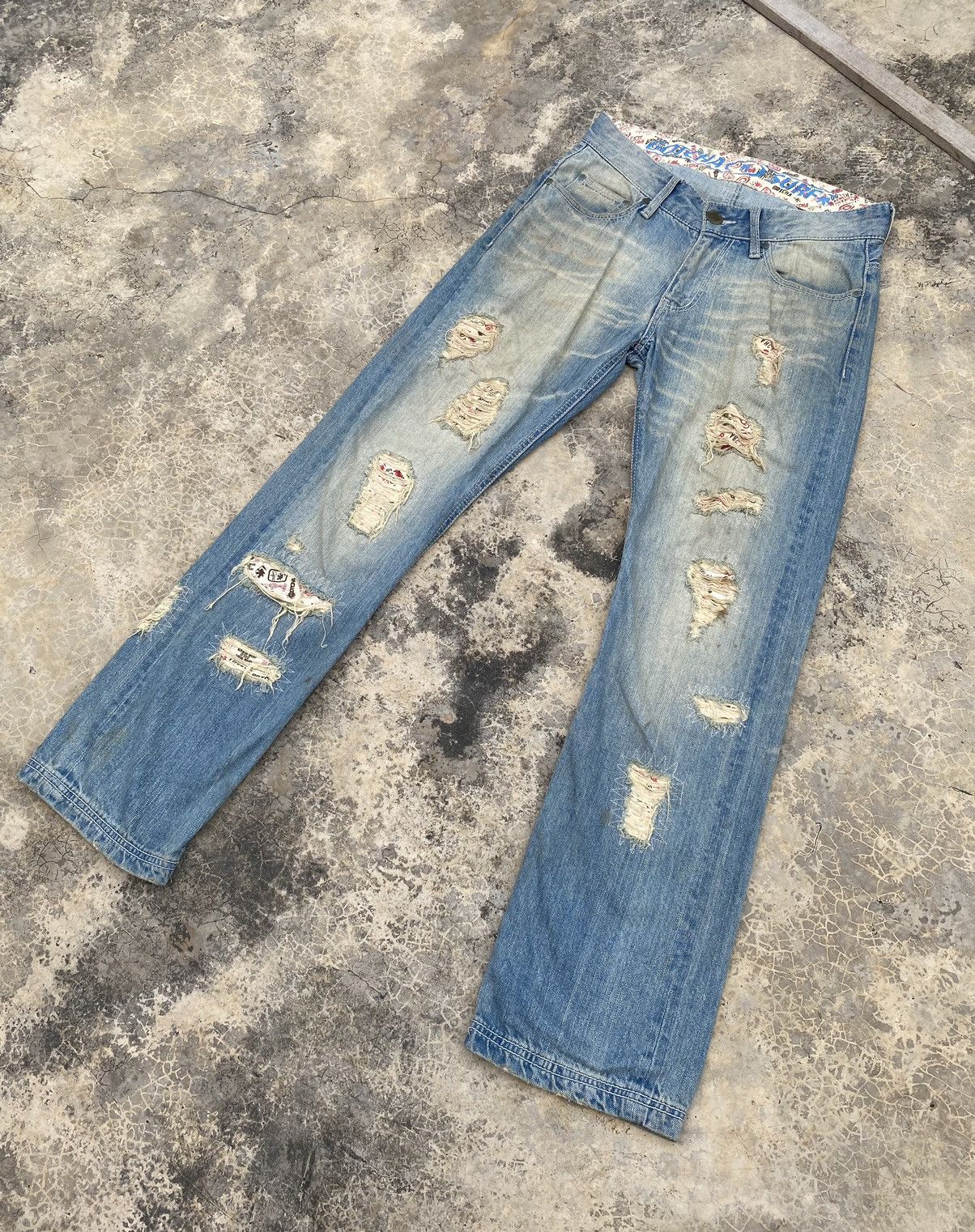 Gotcha Gotcha Distressed Pant Size US 32 / EU 48 - 1 Thumbnail