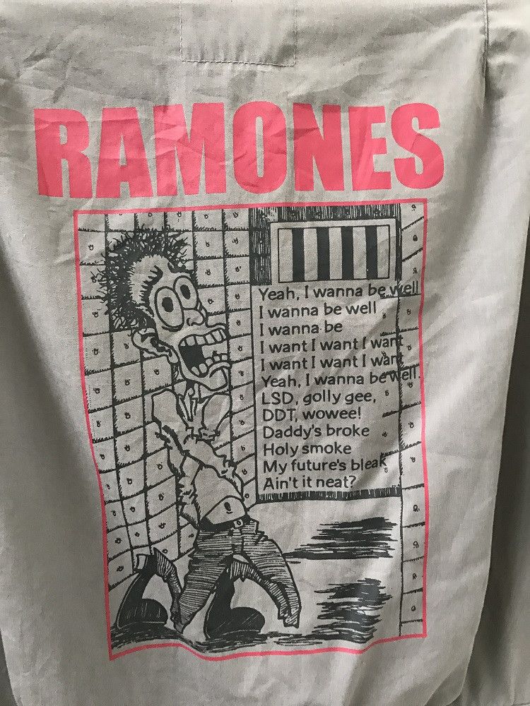 Band Tees × Hysteric Glamour HG x Ramones Japan GABBA GABBA HEY! Patch Coverall Size US 34 / EU 50 - 3 Thumbnail
