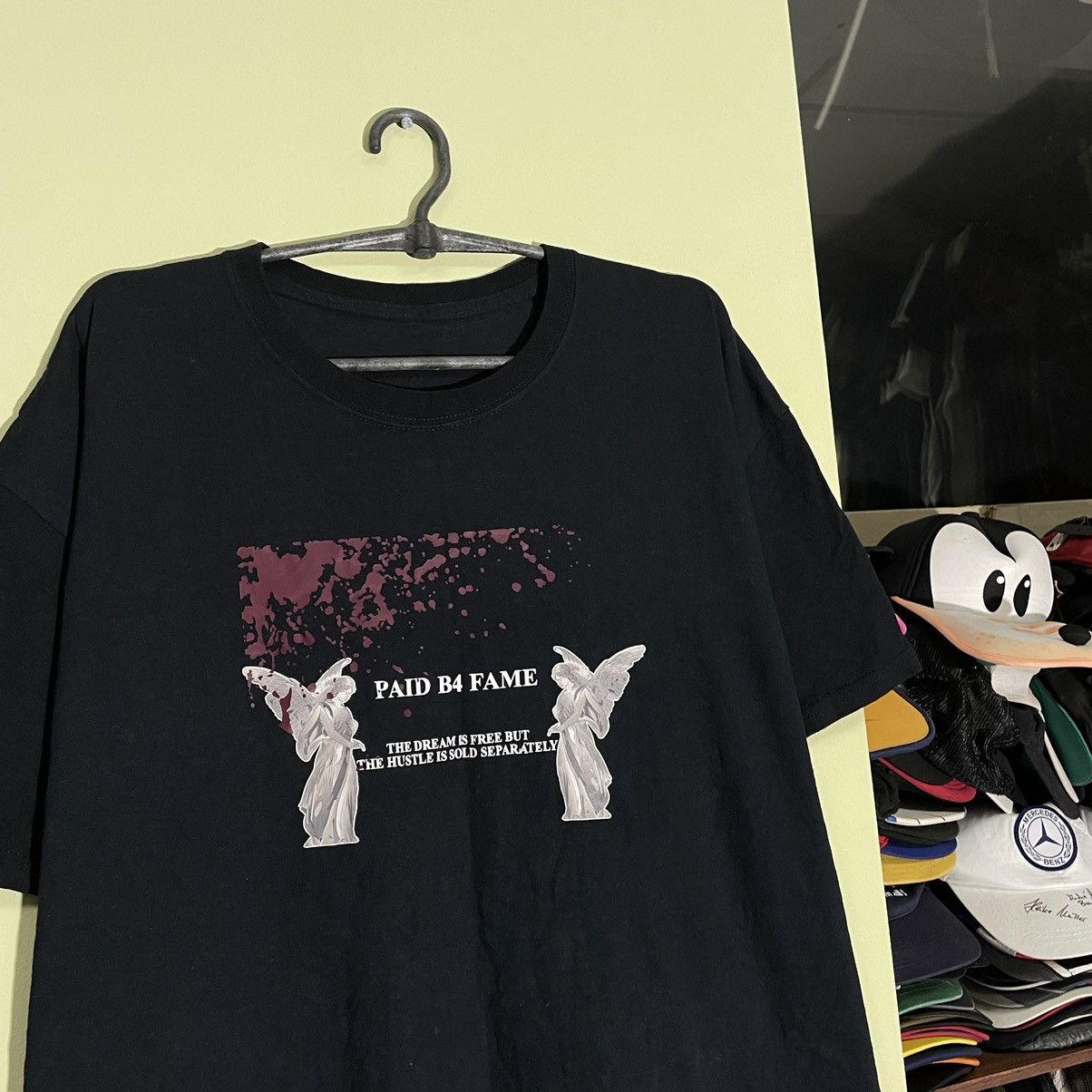 Vintage Vintage Y2K Graphic Tee Heaven Hell Religious Streetwear XL Size US XL / EU 56 / 4 - 4 Thumbnail