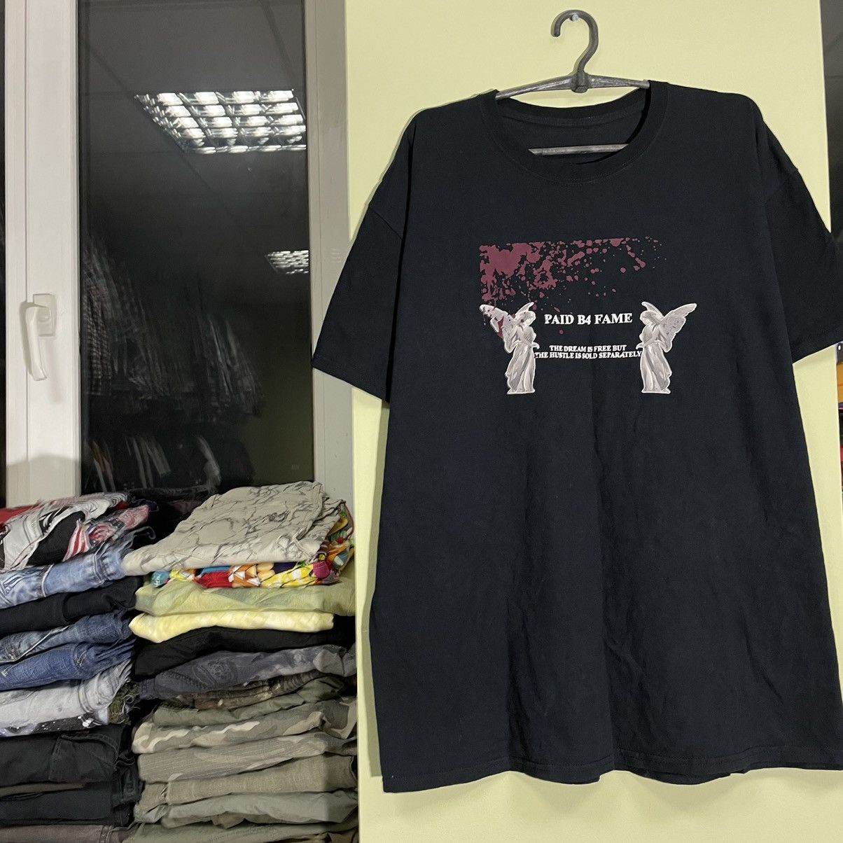 Vintage Vintage Y2K Graphic Tee Heaven Hell Religious Streetwear XL Size US XL / EU 56 / 4 - 3 Thumbnail