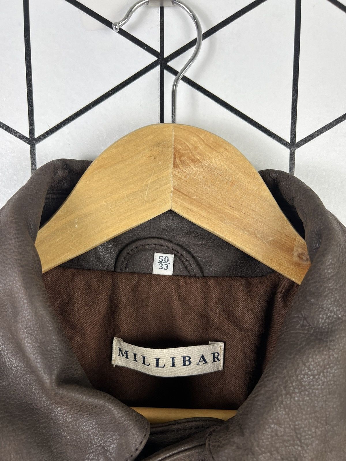 Genuine Leather RARE ITALIAN MILLIBAR INDIAN LAMB LEATHER JACKET Size US M / EU 48-50 / 2 - 6 Thumbnail