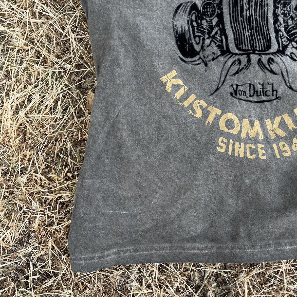 Vintage Vintage Y2K Sun Faded Graphic Tee Hot Rod Streetwear Slim M Size US M / EU 48-50 / 2 - 3 Thumbnail