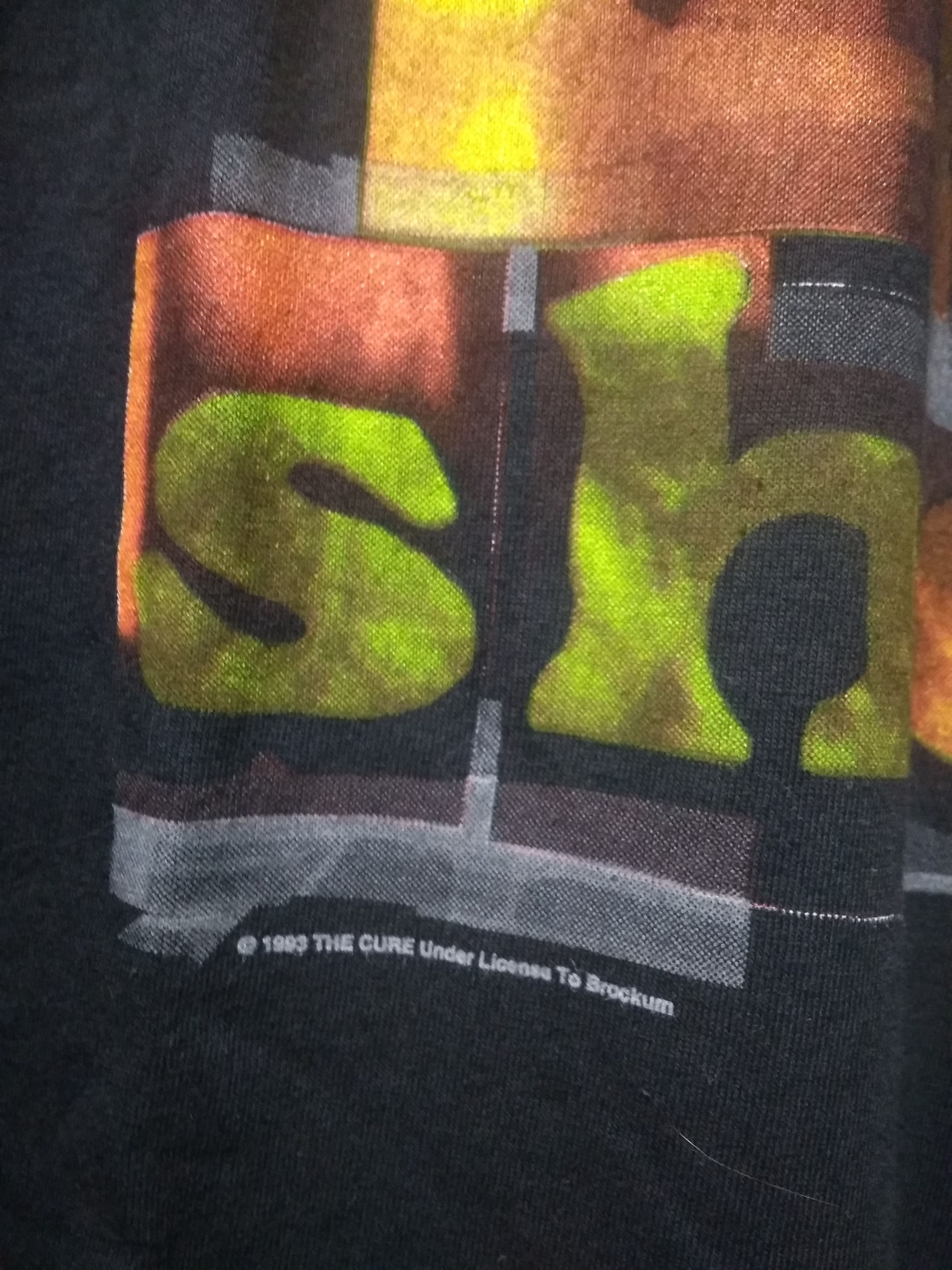 Band Tees × Brockum × The Cure Vintage OG The CURE "Show" long sleeve shirt hoodie rare Size US L / EU 52-54 / 3 - 3 Thumbnail